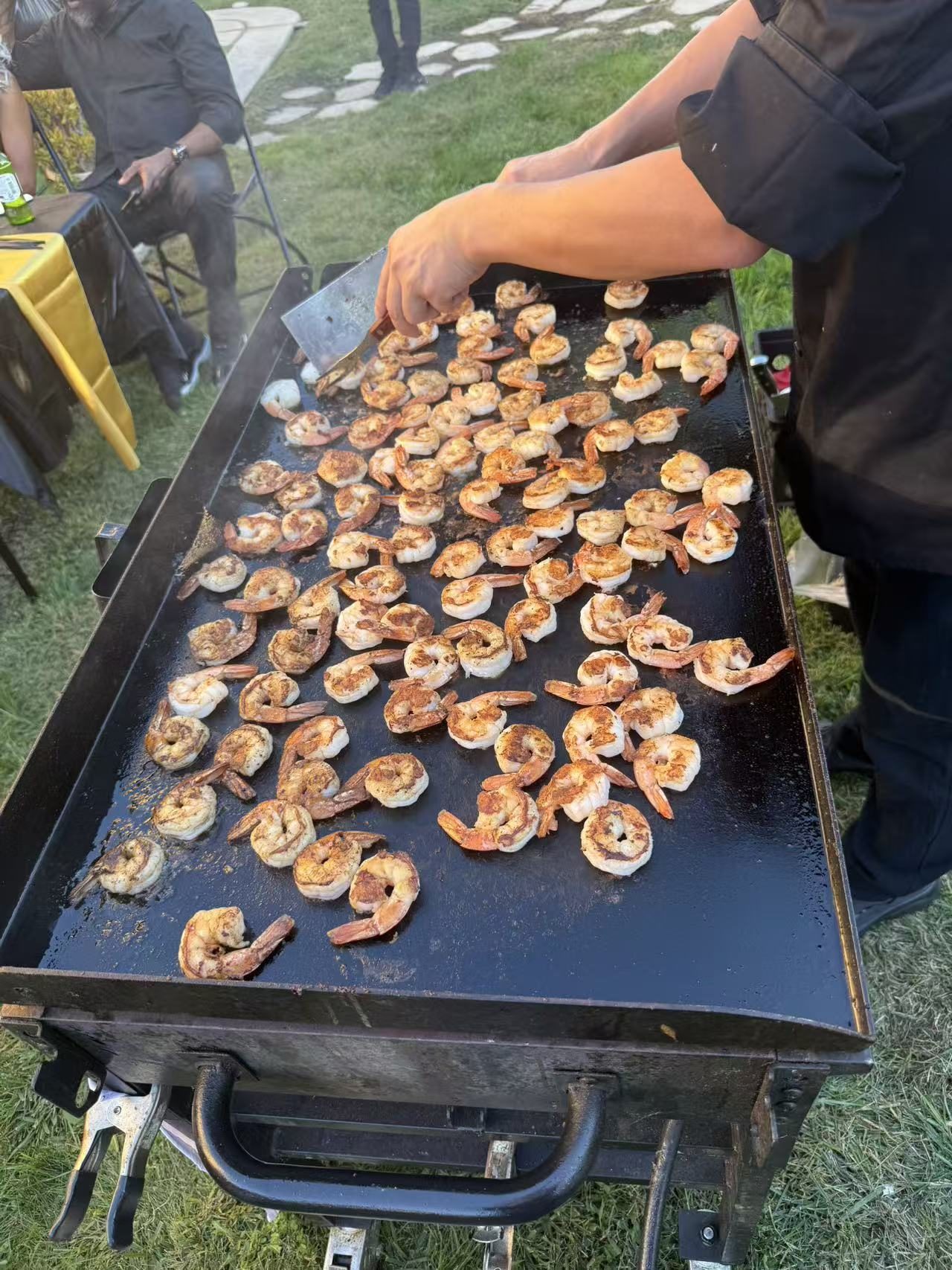 Teppanyaki shrimp
